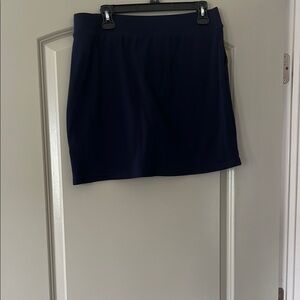 Classic Navy Blue Women's Skirt